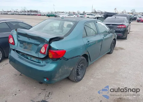 2010 Toyota Corolla Le z USA, uszkodzony, nr VIN 2T1BU4EE7AC289250